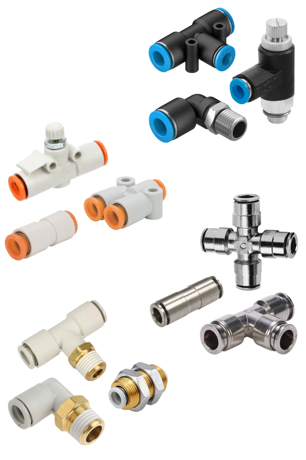 push in fittings | pneumatic | ammar industrial corporation