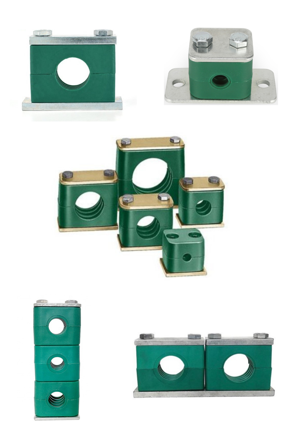 hydraulic pipe clamps